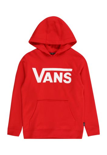 VANS Felpa  rosso / bianco