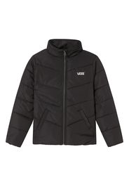 VANS Giacca di mezza stagione 'FOUNDRY PUFFER'  nero / bianco