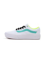 VANS Sneaker 'Comfy Cush'  bianco / azzurro / nero / verde neon