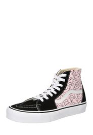 VANS Sneaker alta  rosa / nero / bianco