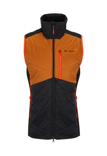 VAUDE Gilet sportivo  ocra / nero