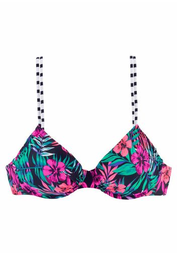 VENICE BEACH Top per bikini 'Summer'  rosa / navy