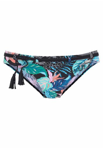 VENICE BEACH Pantaloncini per bikini 'Smash'  turchese / nero