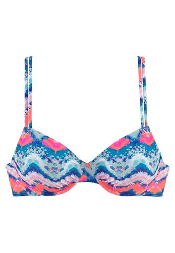 VENICE BEACH Top per bikini 'Face'  blu