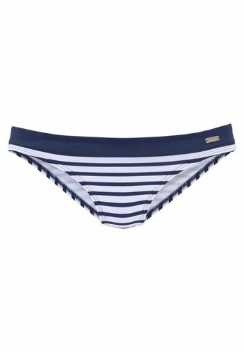 VENICE BEACH Pantaloncini per bikini 'Summer'  bianco / navy