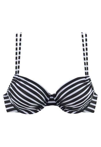 VENICE BEACH Top per bikini  nero / bianco