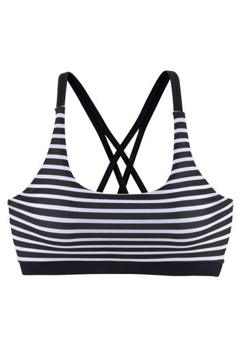 VENICE BEACH Top per bikini  nero / bianco