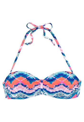 VENICE BEACH Top per bikini  rosa / blu / rosso
