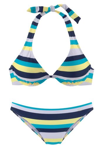 VENICE BEACH Bikini  navy / blu chiaro / giallo / bianco