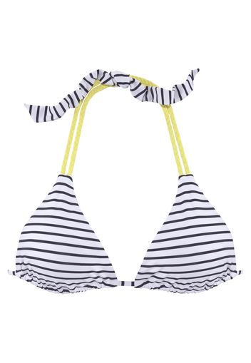 VENICE BEACH Top per bikini  nero / bianco / giallo