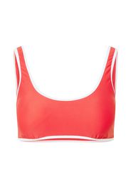 VENICE BEACH Top per bikini  rosso / bianco