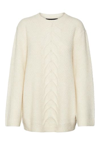 Vero Moda Collab Pullover 'VMTINAMARIA'  beige chiaro