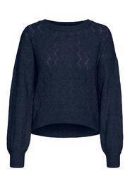 Vero Moda Curve Pullover 'Yen'  navy