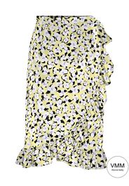 Vero Moda Maternity Gonna 'OLEA'  giallo / lilla / bianco / nero