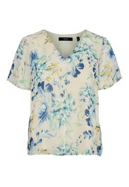 Vero Moda Petite Maglietta 'Jasmine'  beige / opale / verde pastello / navy / giallo oro