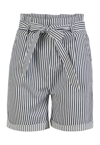 Vero Moda Tall Pantaloni con pieghe 'EVA'  bianco / blu scuro