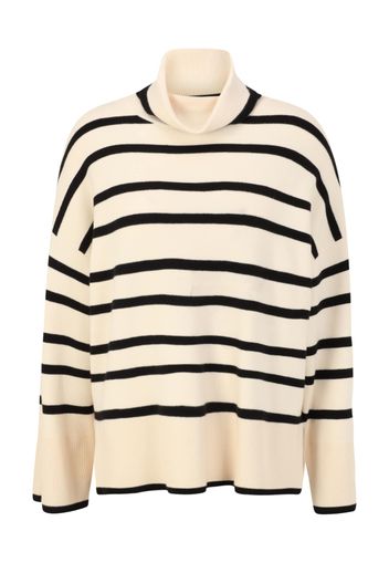 Vero Moda Tall Pullover 'SABA'  crema / nero