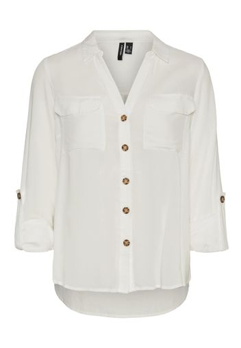 Vero Moda Tall Camicia da donna 'Bumpy'  offwhite