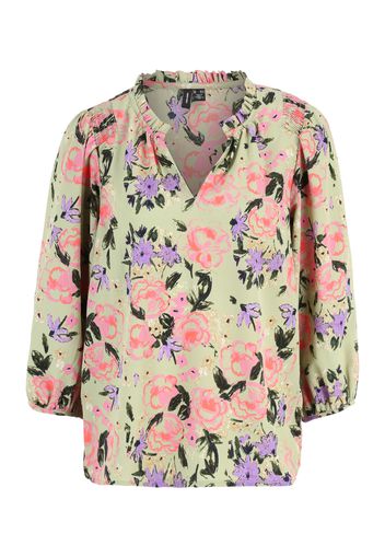 Vero Moda Tall Camicia da donna 'OLIVIA'  abete / verde pastello / lilla chiaro / rosa