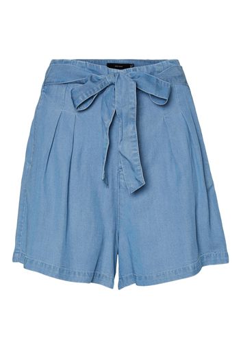 VERO MODA Pantaloni con pieghe 'Mia'  blu denim