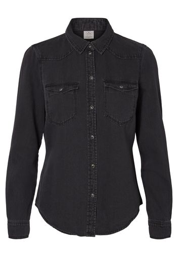 VERO MODA Camicia da donna 'Maria'  nero denim