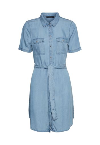 VERO MODA Abito camicia 'VMSILJA'  blu chiaro