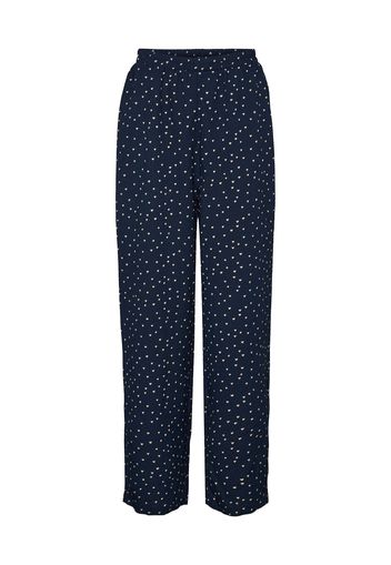 VERO MODA Pantaloni 'Lolly'  navy / bianco