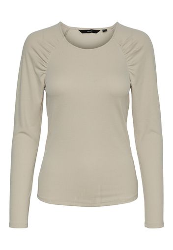 VERO MODA Maglietta 'Fannie'  pietra