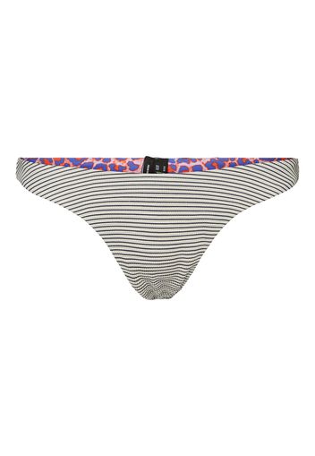 VERO MODA Pantaloncini per bikini 'Sine'  blu notte / bianco naturale