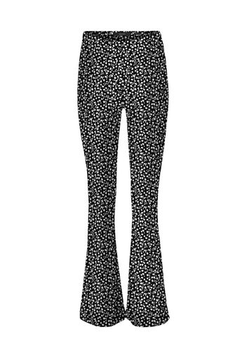 VERO MODA Pantaloni 'Kamma'  nero / bianco