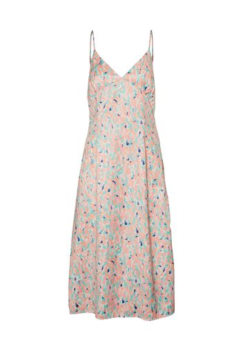 VERO MODA Abito 'Rio'  rosa antico / bianco / arancione / turchese / navy