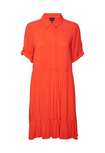 VERO MODA Abito camicia 'Tipi'  arancione neon