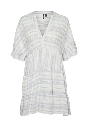 VERO MODA Abito 'URVI'  blu chiaro / bianco