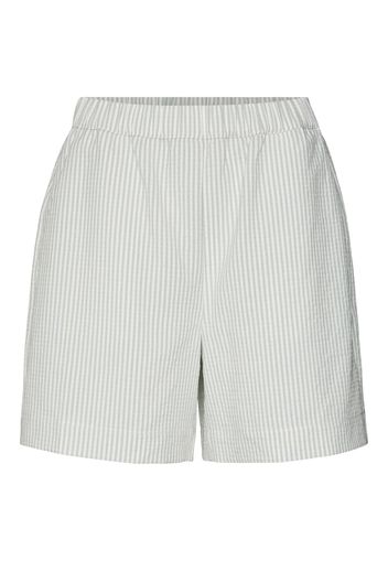 VERO MODA Pantaloni 'Oca'  verde pastello / bianco