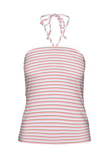 VERO MODA Top 'Tica'  malva / bianco / rosso / blu neon