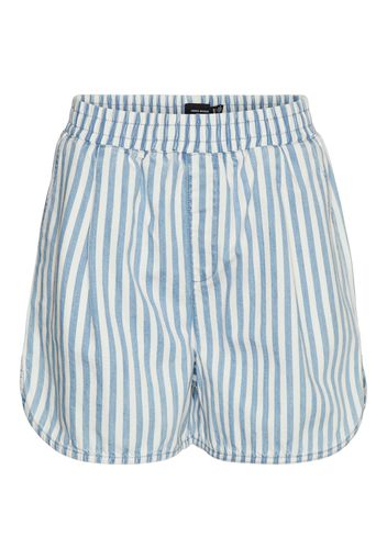 VERO MODA Pantaloni  bianco / blu chiaro