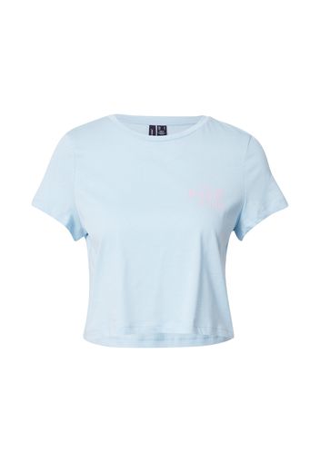 VERO MODA Maglietta 'CIRCELINE'  blu chiaro / rosa chiaro