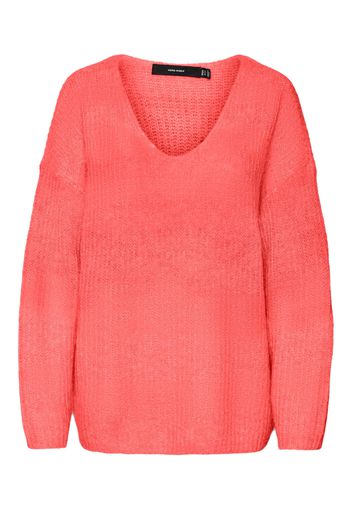 VERO MODA Pullover 'JULIE'  pesca / rosé