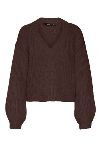 VERO MODA Pullover 'MAYBE'  marrone