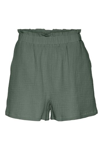 VERO MODA Pantaloni  verde scuro