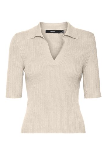 VERO MODA Pullover 'HOLLY'  beige