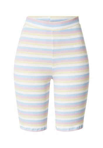 VERO MODA Pantaloni  blu chiaro / rosa chiaro / bianco