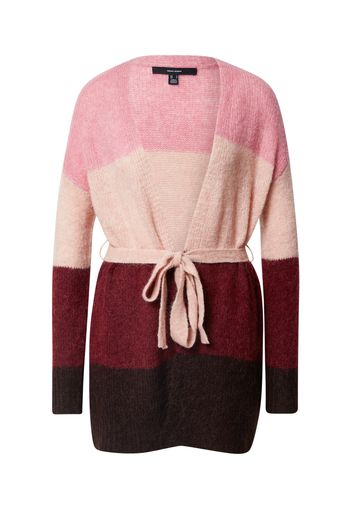 VERO MODA Giacchetta 'Isabella'  marrone / rosa / bordeaux