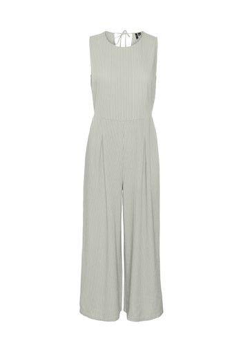 VERO MODA Tuta jumpsuit 'MYMILO'  verde pastello / bianco