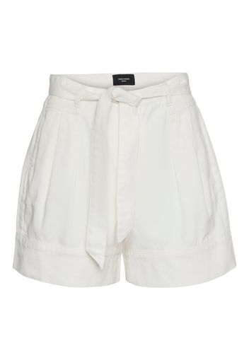 VERO MODA Pantaloni con pieghe 'EVELYN'  bianco