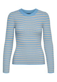 VERO MODA Pullover 'Kiki'  beige / blu chiaro