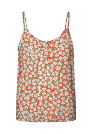 VERO MODA Top 'Olea'  arancione scuro / bianco / lilla chiaro / giada / verde erba