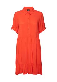 VERO MODA Abito camicia 'Tipi'  arancione neon