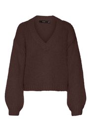 VERO MODA Pullover 'MAYBE'  marrone