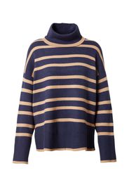 VERO MODA Pullover 'SABA'  blu scuro / cipria